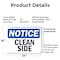 Signmission Clean Side, 24 in W x Rectangle, Plastic OS-2PACK-NS-P-1824-L-10623 - alternate 6